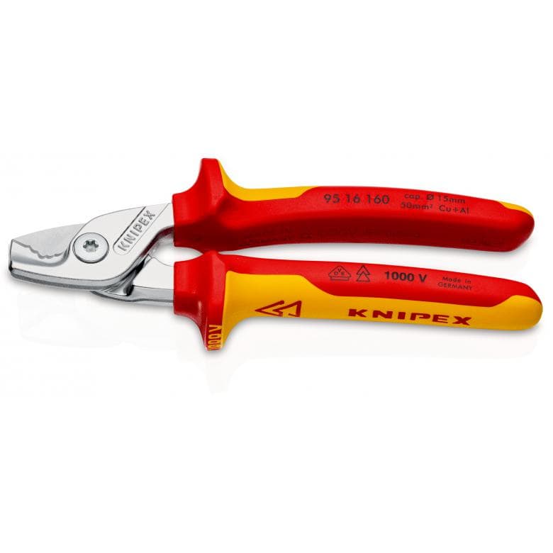 Knipex 9516160SB Cable Shear 160MM - Image 4
