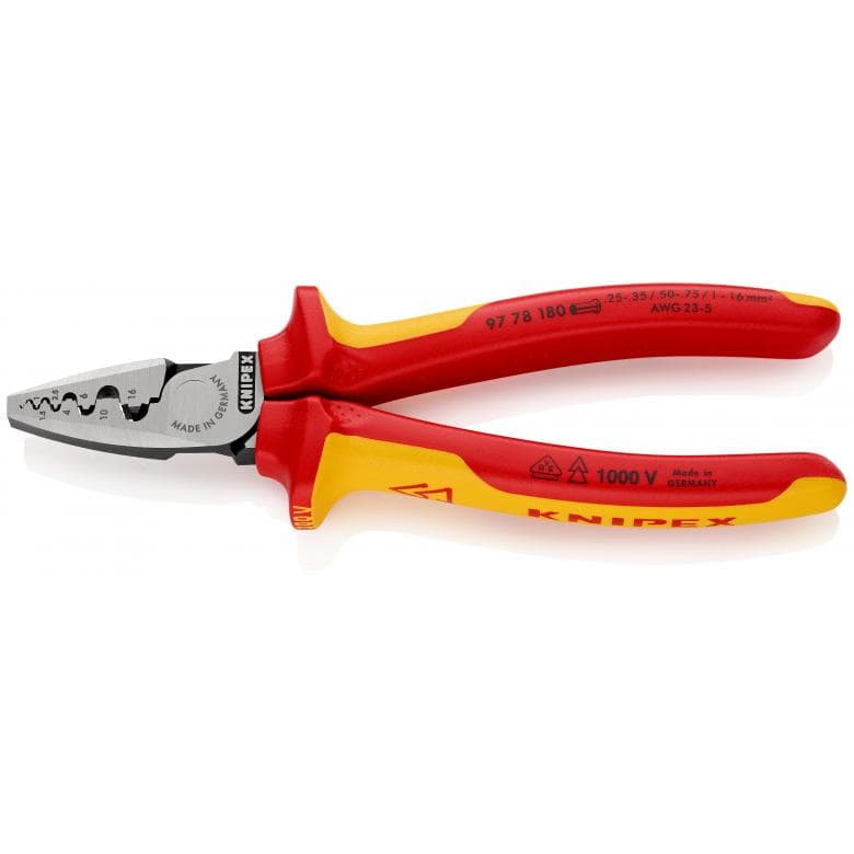 Knipex 9778180SB Crimping Pliers 180MM - Image 2