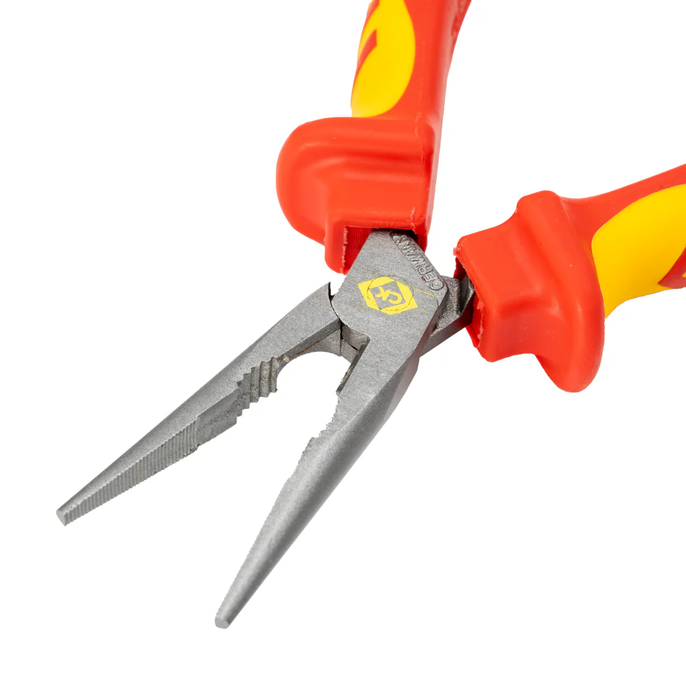 CK T39076A 170 RedLine VDE Snipe Nose Plier 170mm Straight - Image 2