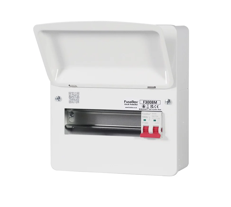 FuseBox F3008M 8 Way Main Switch RCBO Consumer Unit