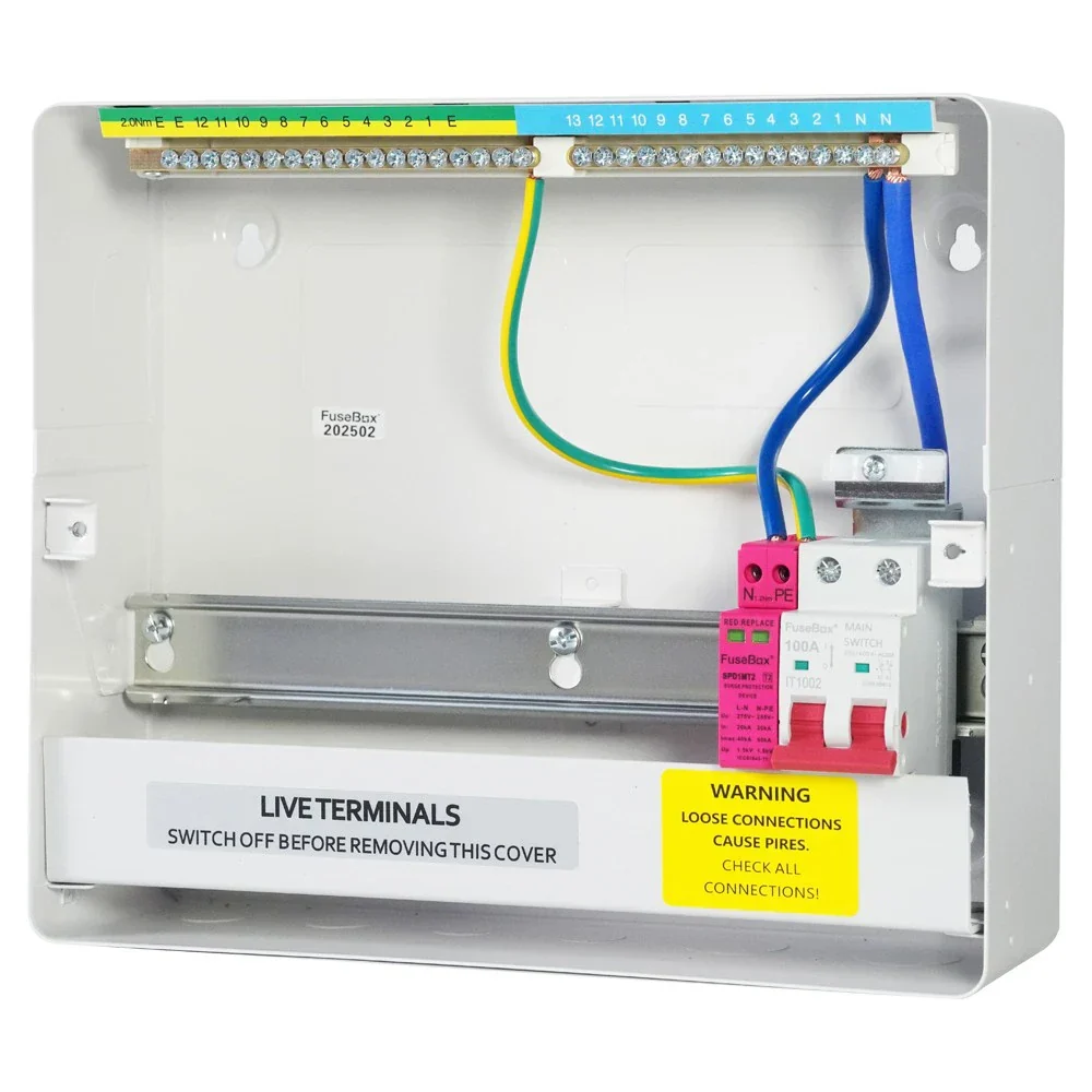 FuseBox F3011MZ 11 Way RCBO Consumer Unit With T2 SPD - Image 2