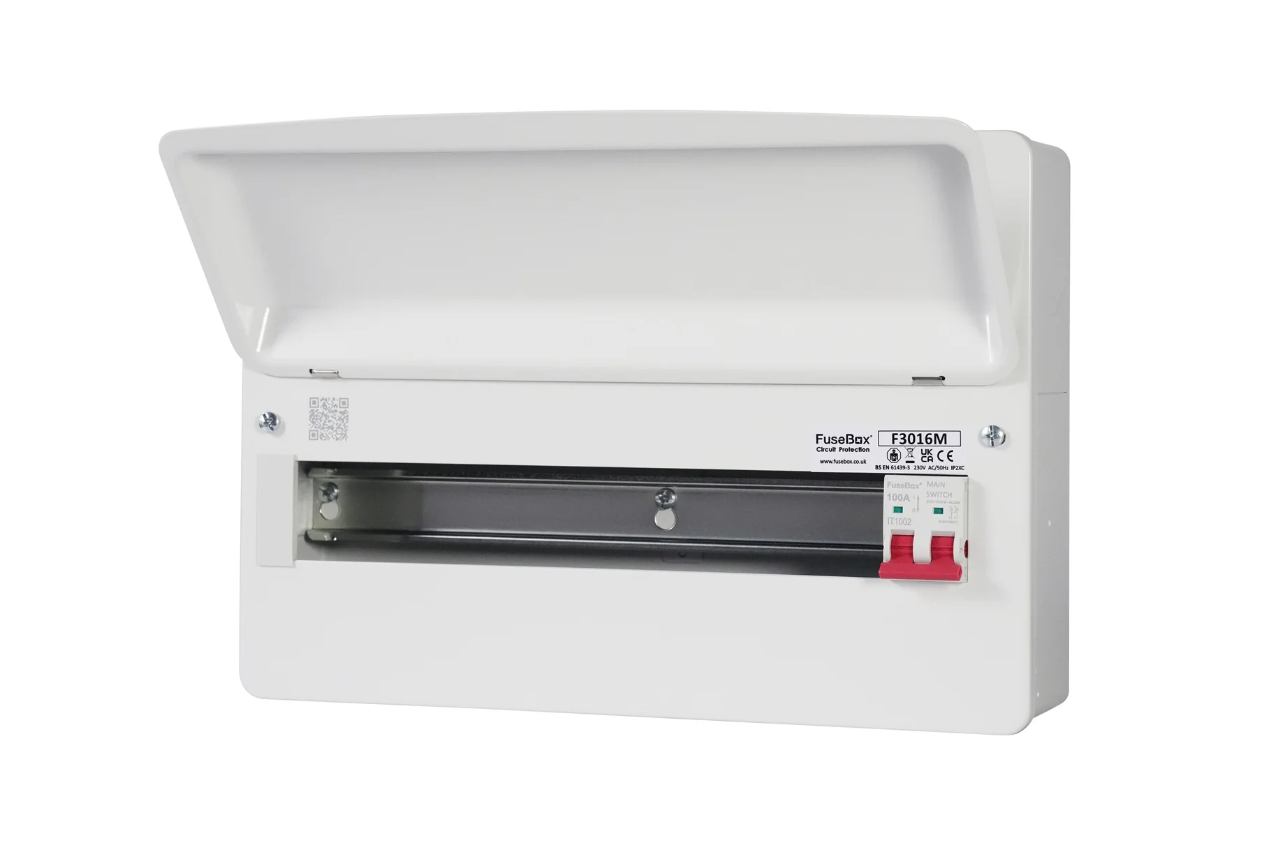 FuseBox F3016M 16 Way Main Switch RCBO Consumer Unit