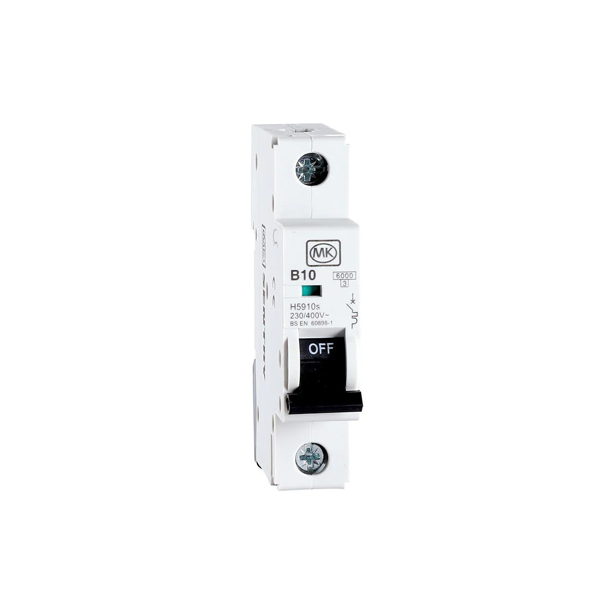MK Sentry MCB Single Pole 6kA B Curve - Image 3