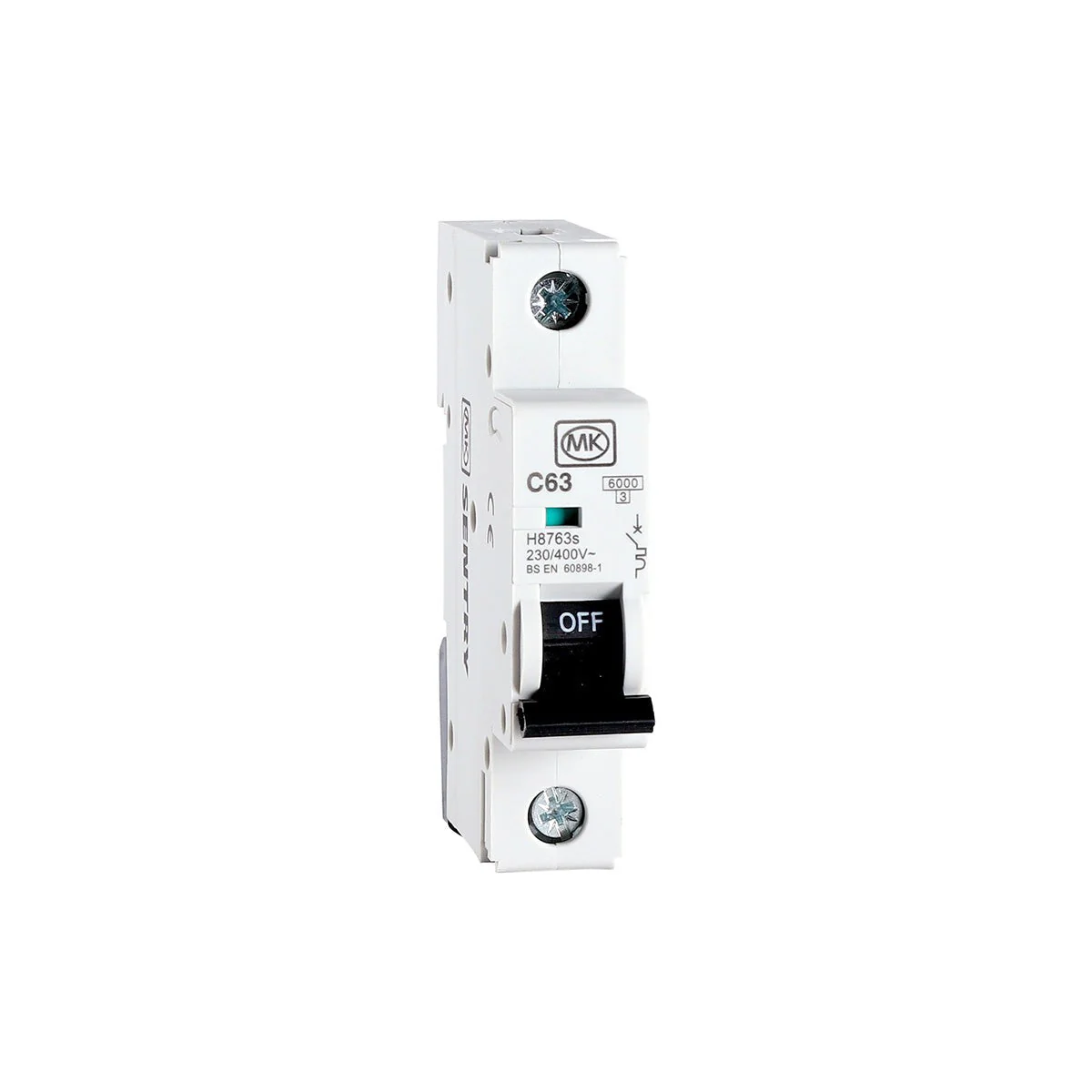 MK Sentry MCB Single Pole 6kA C Curve - Image 10