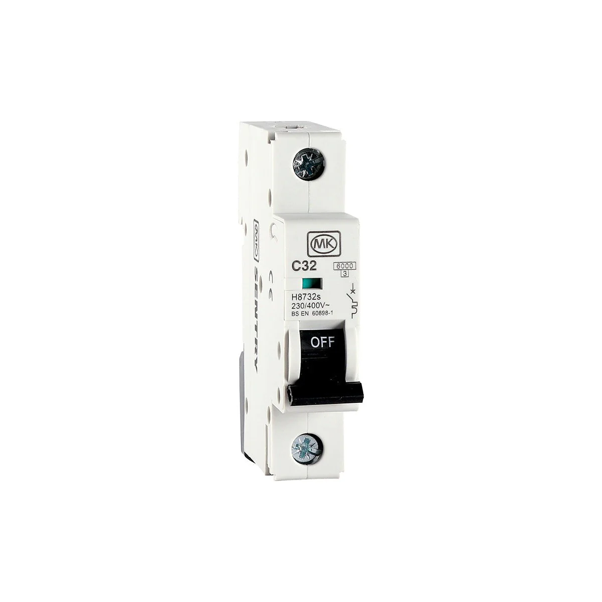 MK Sentry MCB Single Pole 6kA C Curve - Image 7