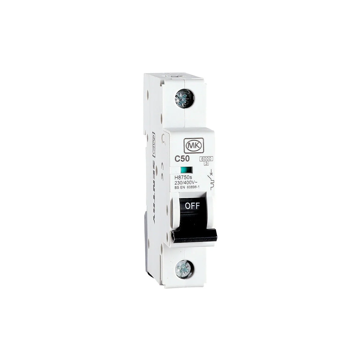 MK Sentry MCB Single Pole 6kA C Curve - Image 9