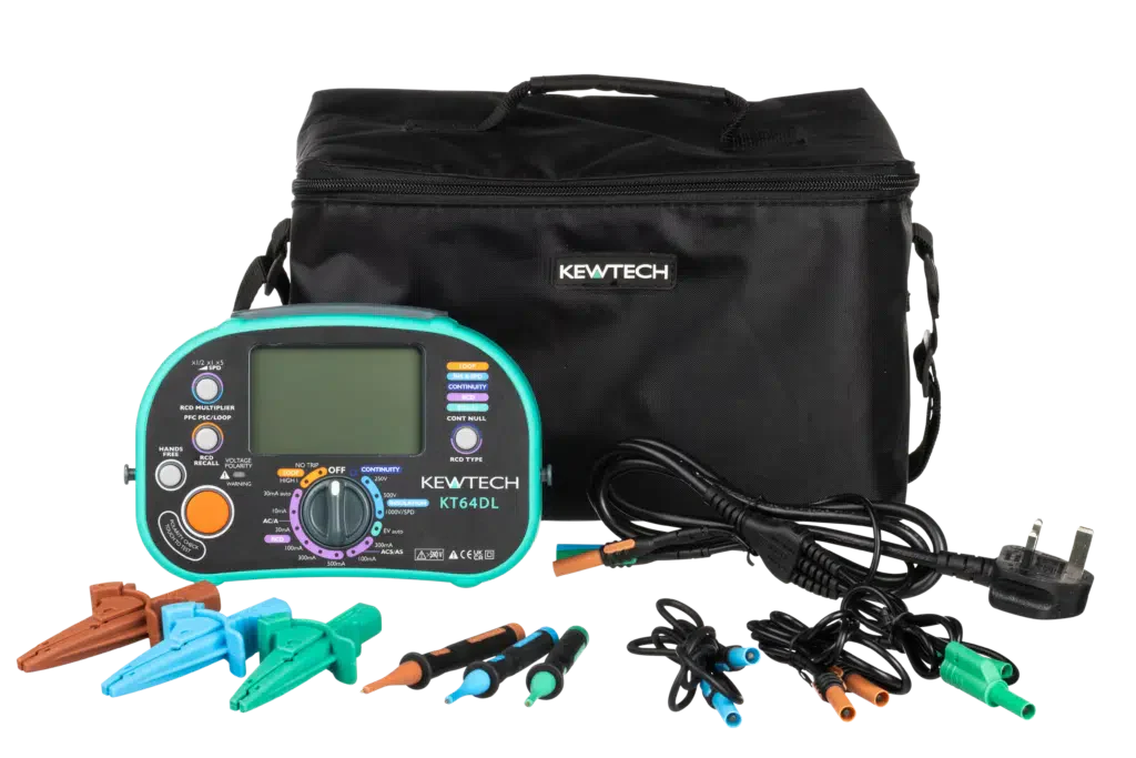 Kewtech KT64DL 6-in-1 Compact Multifunction Tester - Image 2