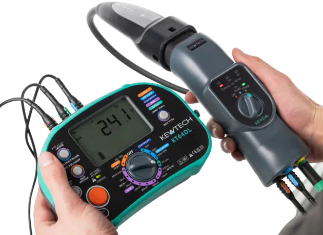 Kewtech KT64DL 6-in-1 Compact Multifunction Tester - Image 5