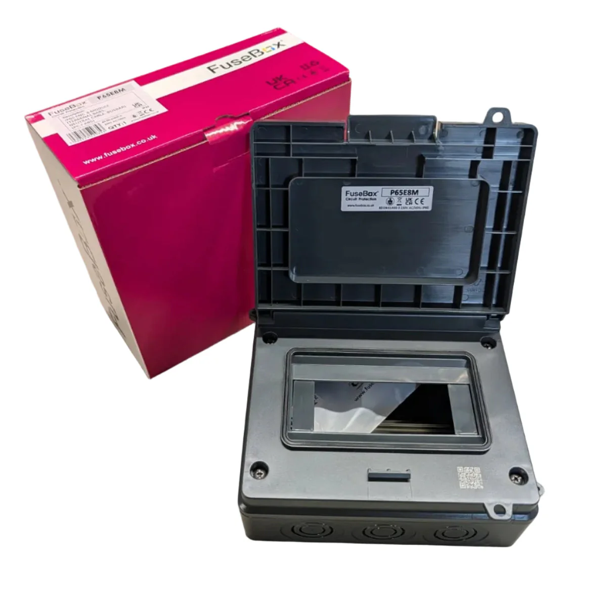 FuseBox P65E8M 8 Module IP65 ABS Enclosure - Image 3