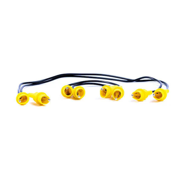 TIS TISJUMPTL R1 + R2 Test Leads with Crocodile Clips - Image 2