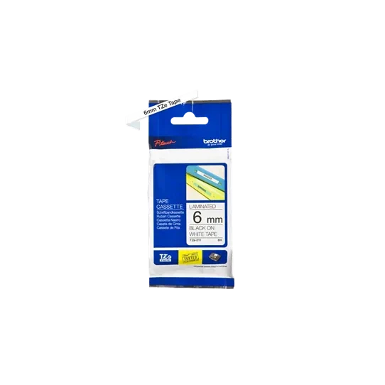 Brother Label Cartridge Black on White - Image 6